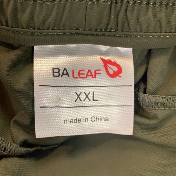 BA Leaf army green jogging pants size XXL - Picture 7 of 8